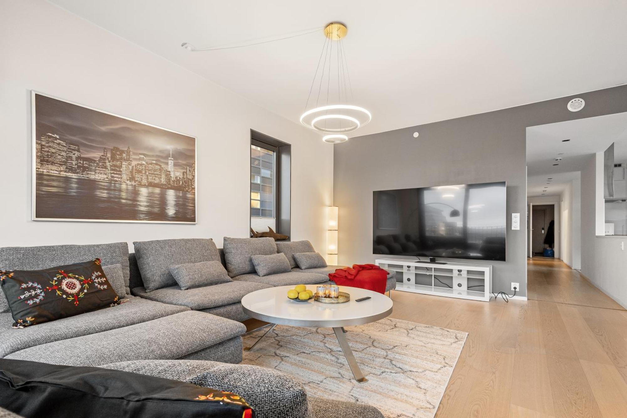 Spacious Modern 3Br Apartment At Central Oslo Barcode Exteriér fotografie